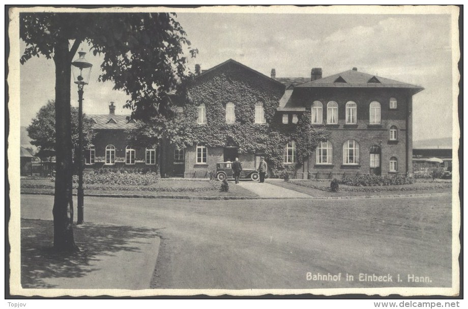 GERMANY - REICH  - EINBECK  HANN - BAHNHOF  POST - 1931  - DAR - Einbeck