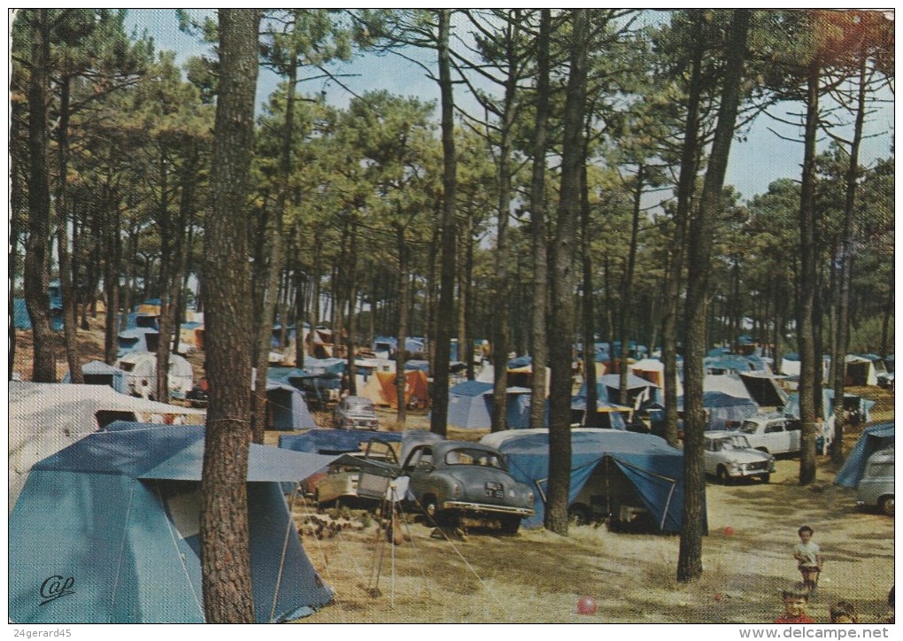 CPSM SAINT HILAIRE DE RIEZ (Vendée) - Le Camping De Sion - Saint Hilaire De Riez