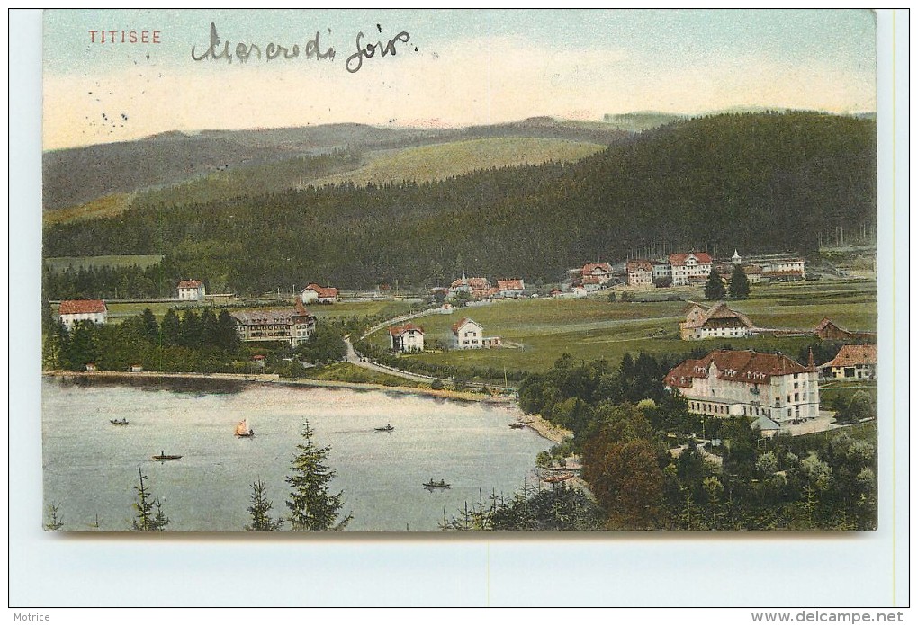 TITISEE - Vue Générale. - Titisee-Neustadt