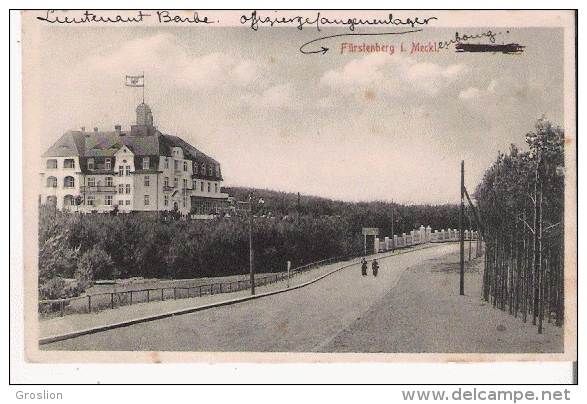 FURSTENBEG I MECKLENBURG 1917 - Fuerstenberg