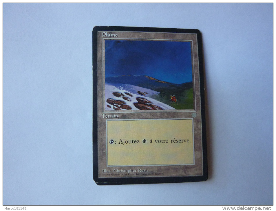 Magic The Gathering Terrain Plaine - Autres & Non Classés