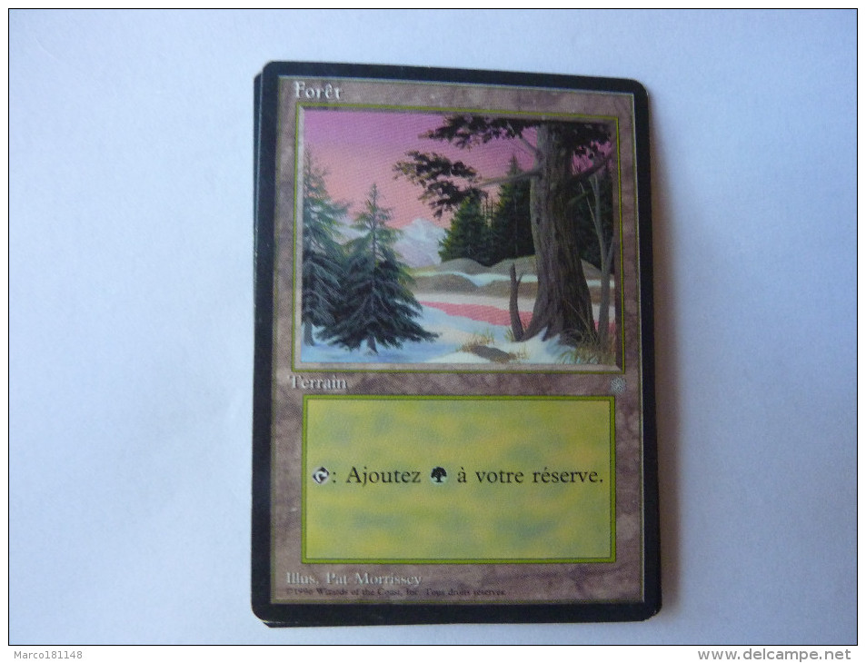 Magic The Gathering Terrain Forêt - Otros & Sin Clasificación