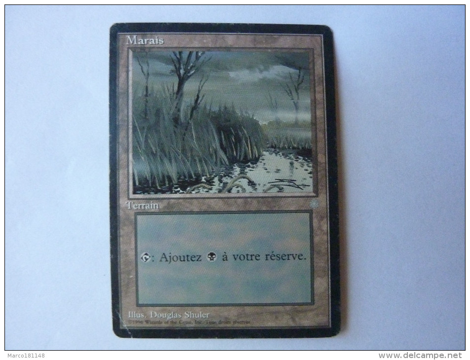 Magic The Gathering Terrain Marais - Otros & Sin Clasificación