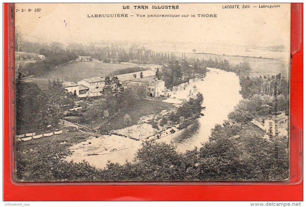 - LABRUGUIERE - Vue Panoramique Sur Le Thoré - Labruguière