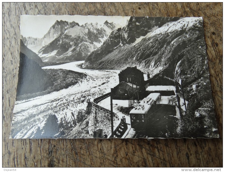 Photo -gare De Montenvers(Chamononix-Mont-Blanc) - Chemin De Fer