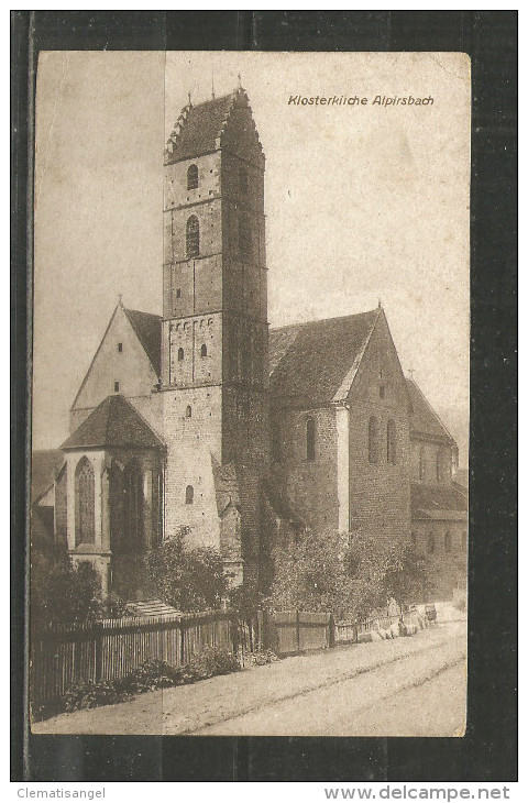 710b * ALPIRSBACH * KLOSTERKIRCHE **!! - Alpirsbach