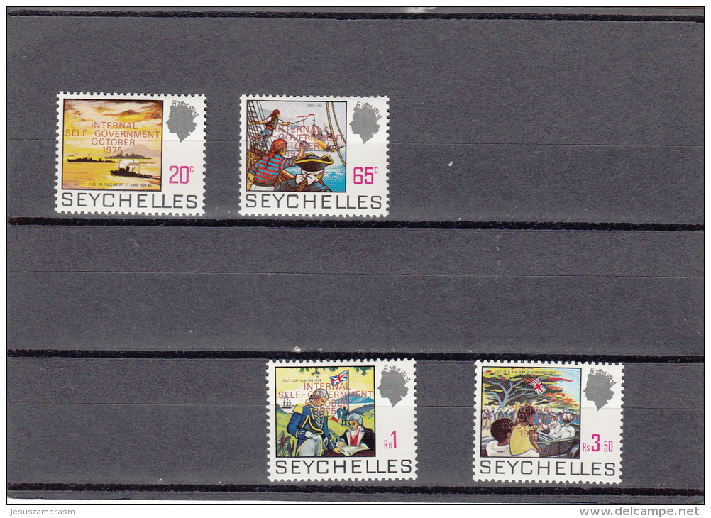 Seychelles Nº 321 Al 324 - Seychellen (1976-...)