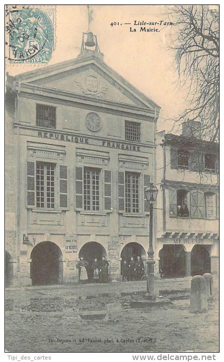 81 - L'Isle-sur-Tarn - La Mairie (mercerie) - Lisle Sur Tarn