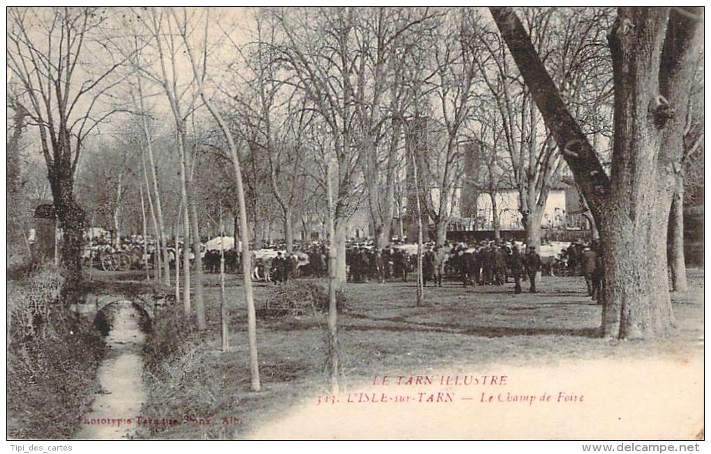 81 - L'Isle-sur-Tarn - Le Champ De Foire (bovins) - Lisle Sur Tarn