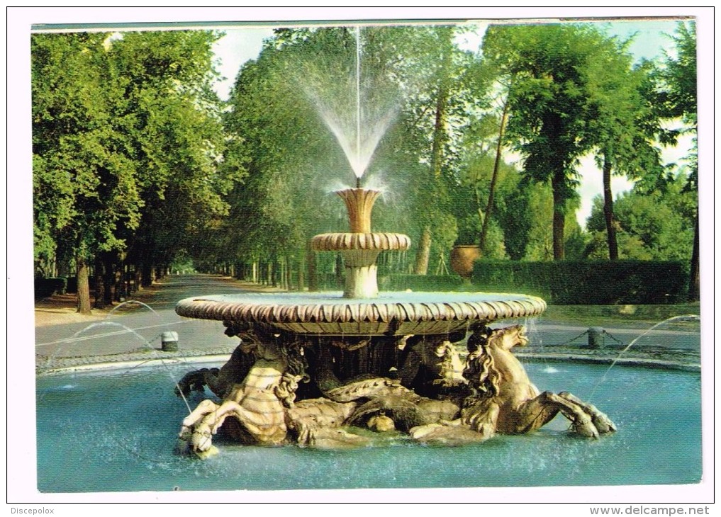 H3080 Roma - Villa Borghese - Fontana Dei Cavalli Marini / Viaggiata 1969 - Parken & Tuinen