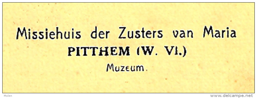 MUSEUM Congo – MISSIEHUIS DER ZUSTERS VAN MARIA - PITTHEM PITTEM MUZEUM Missie 4133 - Pittem