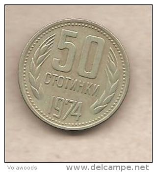 Bulgaria - Moneta Circolata Da 50 Stotinki - 1974 - Bulgaria