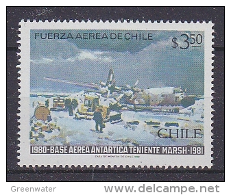 Chile 1981 Antarctica / Base Teniente Marsh 1v ** Mnh (24086) - Chili