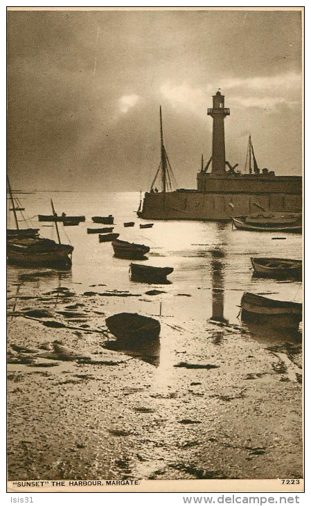 Royaume-Uni - Angleterre - Kent - Phares - Phare - " Sunset " The Harbour - Margate - Bon état Général - Margate