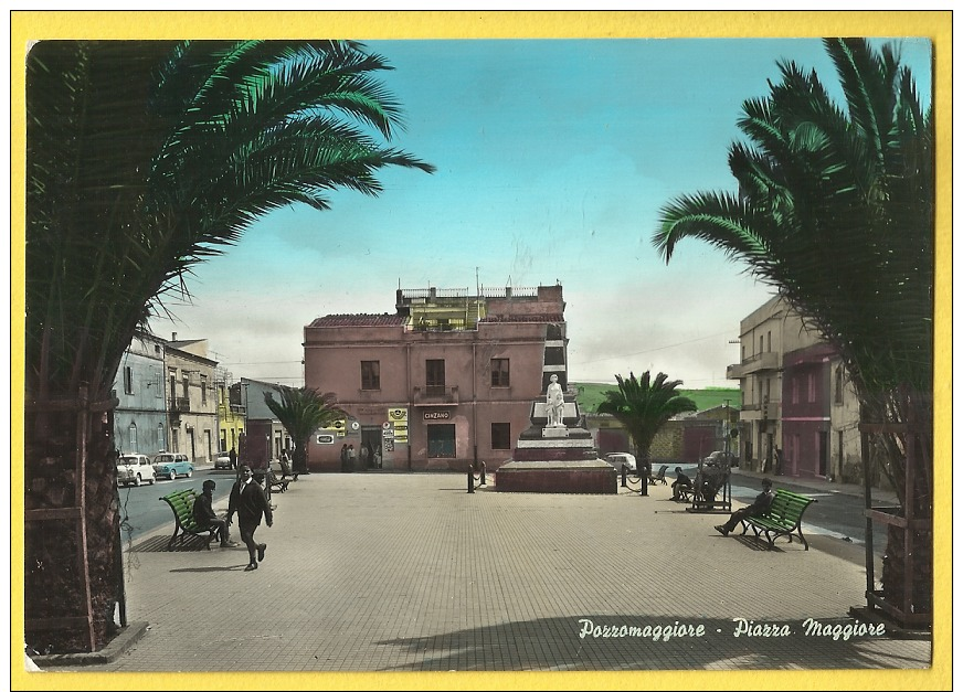 Pozzomaggiore (SS) - Piazza Maggiore - 1971 - Viaggiata - Sonstige & Ohne Zuordnung