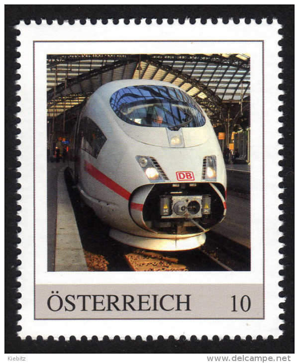 ÖSTERREICH 2015 ** Deutscher Intercity Express ICE - PM Personalized Stamp MNH - Timbres Personnalisés