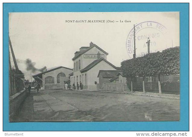 CPA La Gare De PONT- SAINT-MAXENCE 60 - Pont Sainte Maxence