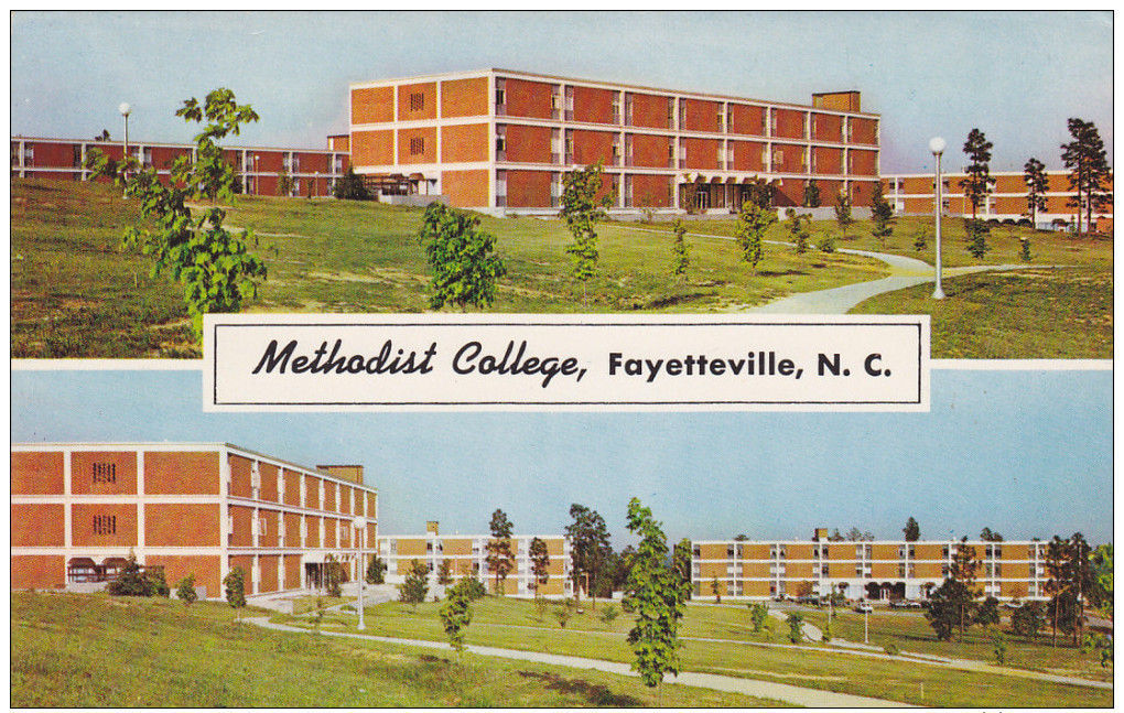 Methodist College , FAYETTEVILLE , North Carolina  , 50-60s Version-2 - Fayetteville