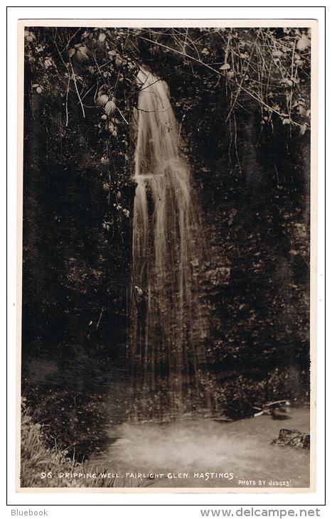 RB 1049 -  1912 Judges Real Photo Postcard - Dripping Well Fairlight Glen - Hastings Sussex - Hastings