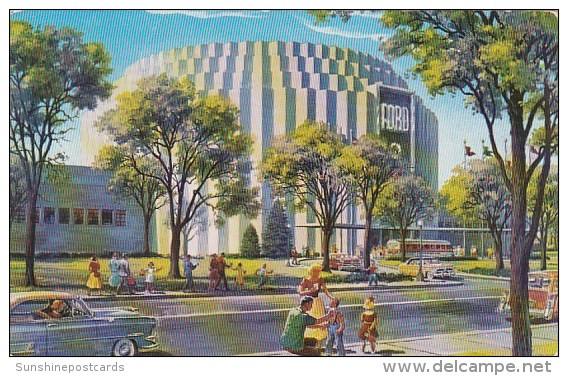 Ford Rotunda Dearborn Michigan 1954 - Dearborn