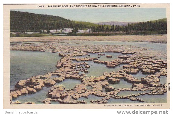 Sapphire Pool And Biscuit Basin Yellowstone National Park - Yellowstone