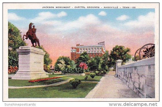 Jackson Monument Capitol Grounds Nashville Tennesse - Nashville