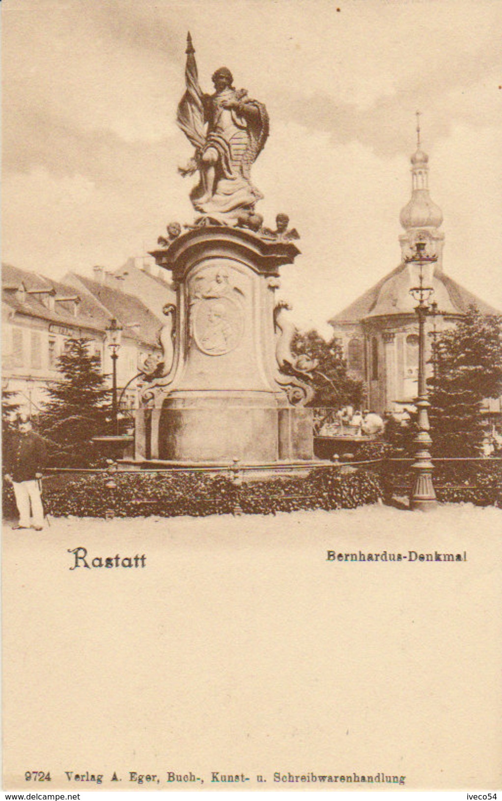 Rastatt " Bernhardus  Denkmal " " - Rastatt