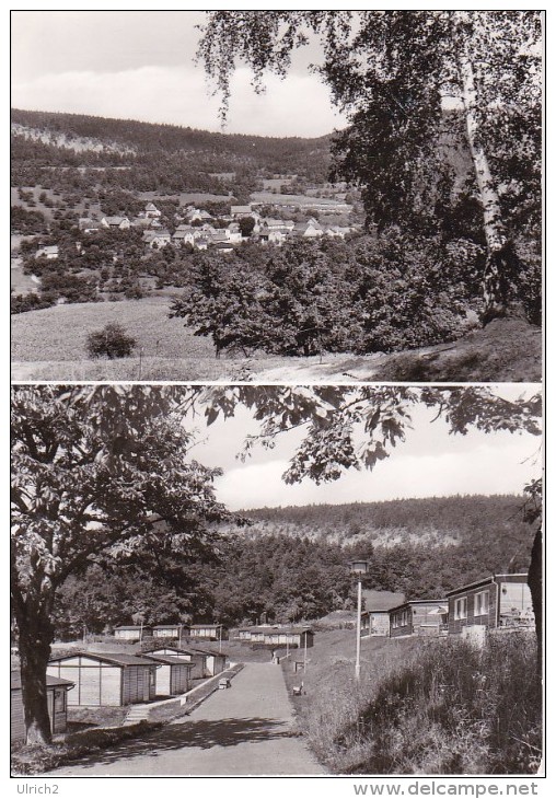 AK Gölitz - Thür. Wald - OT Kleingölitz - Bungalow-Siedlung - Schwarzatal-Tourist - 1981 (17544) - Bad Blankenburg