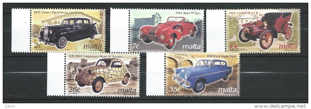 Malta 2003 Vintage Cars.MNH NEUF - Malte