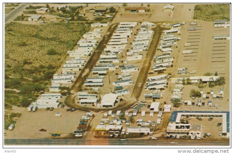 Apache Junction Arizona, Dana's Trailer Ranch, Mobile Homes, Campers, C1960s Vintage Postcard - Other & Unclassified