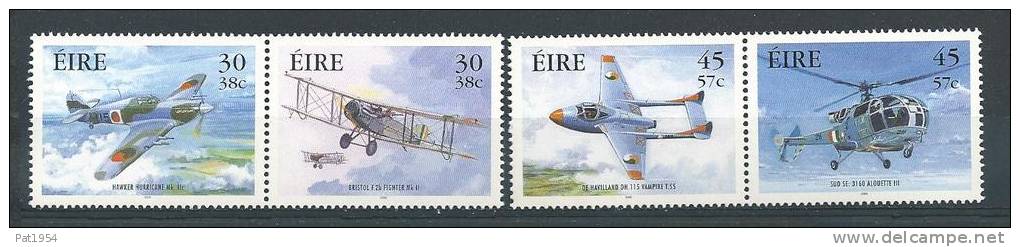Irlande 2000 N°1287/1290 Neufs **  Avions Militaires - Neufs