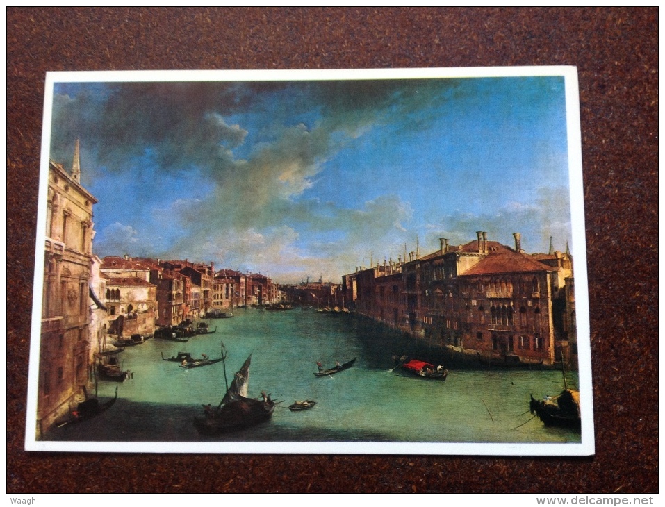 64 - VENEZIA CANALETTO Il Canal Grande Verso Rialto - - Peintures & Tableaux