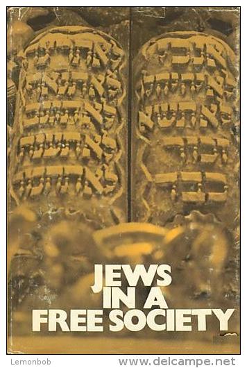 Jews In A Free Society: Challenges And Opportunities By Goldman, Edward A. (editor) (ISBN 9780878201129) - Sociología/Antropología