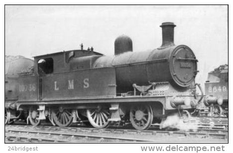 L&Y 2-4-2T Locomotive Newton Heath Railway MPD - Spoorweg