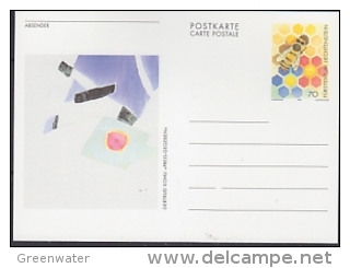 Liechtenstein 1998 Bees Postal Stationery Gertrud Kohli "Preis-Gegeben"   Unused (24111B) - Stamped Stationery