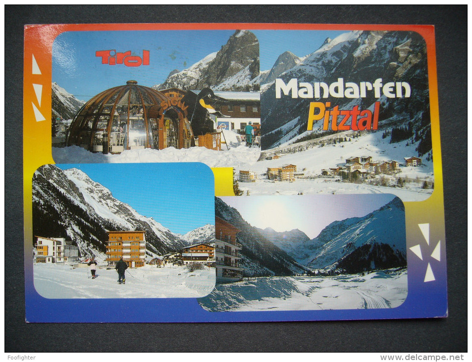 Austria: MANDARFEN Pitztal Tirol - Gem. St. Leonhard - Posted Priority 1998 - Pitztal