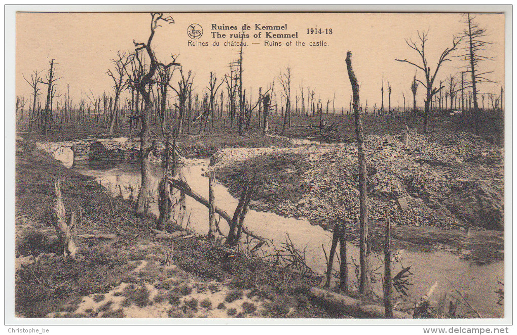 Kemmel, Ruines De Kemmel, Ruines Du Château (pk22462) - Heuvelland