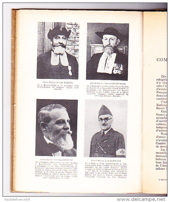 Libro 1947 Centre De Documentation Juive étude Monographie ACTIVITE DES ORGANISATIONS JUIVES EN FRANCE SOUS L OCCUPATION - War 1939-45