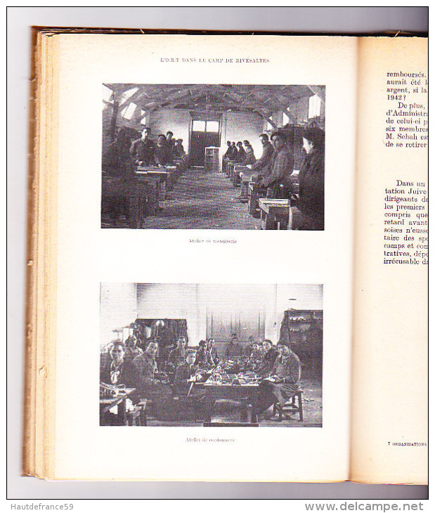 Libro 1947 Centre De Documentation Juive étude Monographie ACTIVITE DES ORGANISATIONS JUIVES EN FRANCE SOUS L OCCUPATION - War 1939-45