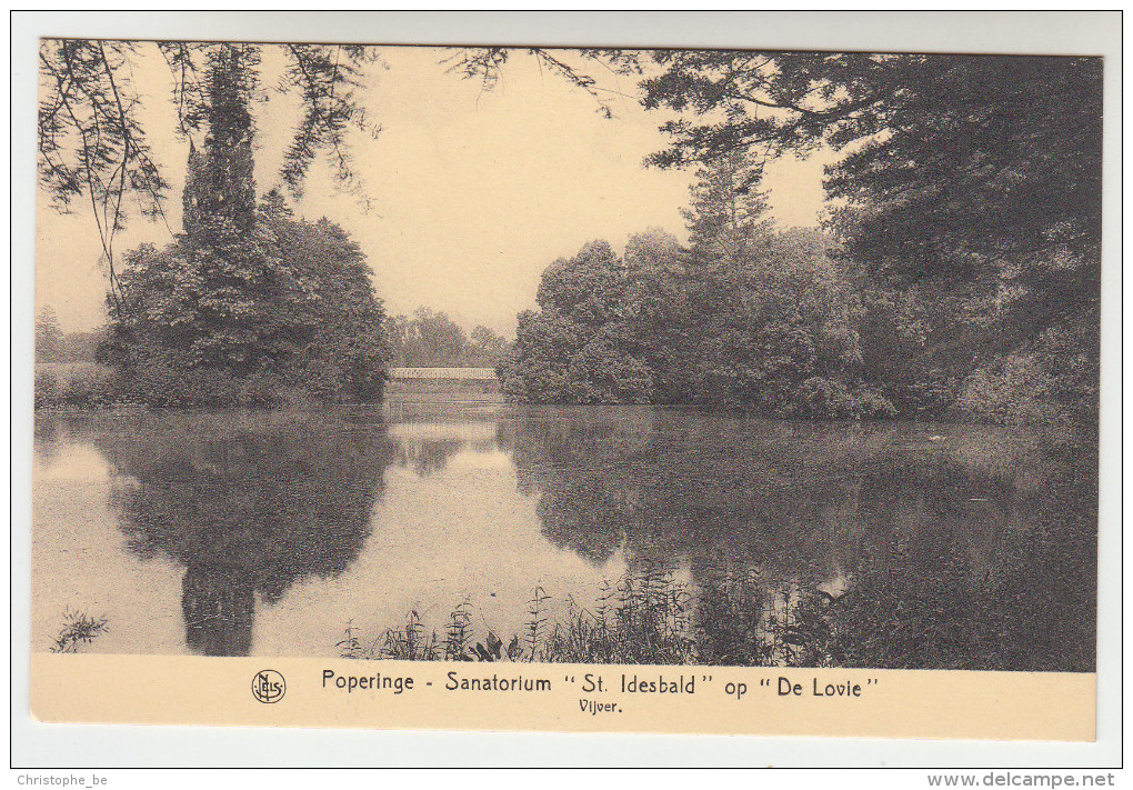 Poperinge, Poperinghe, Sanatorium St Idesbald Op De Lovie, Vijver (pk22489) - Poperinge