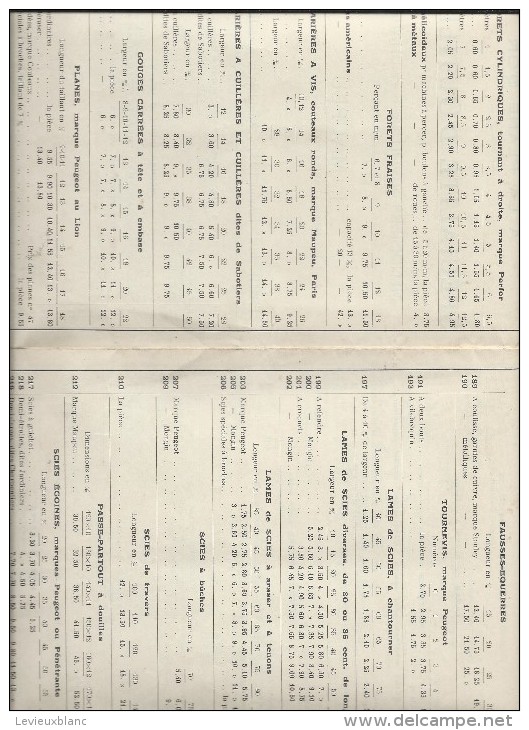 A La Plane D'Or /Spécialité D'Outillage/Menuisiers En Voiturea Et Charrons/Maupeu/Paris/ 1925   VPN17 - Petits Métiers