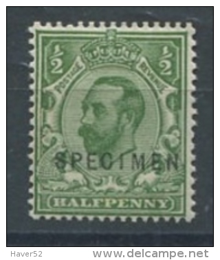 George V - Downey Head - SPECIMEN Watermark INVERTTED ! LMM -SG 335wi Sp - Neufs