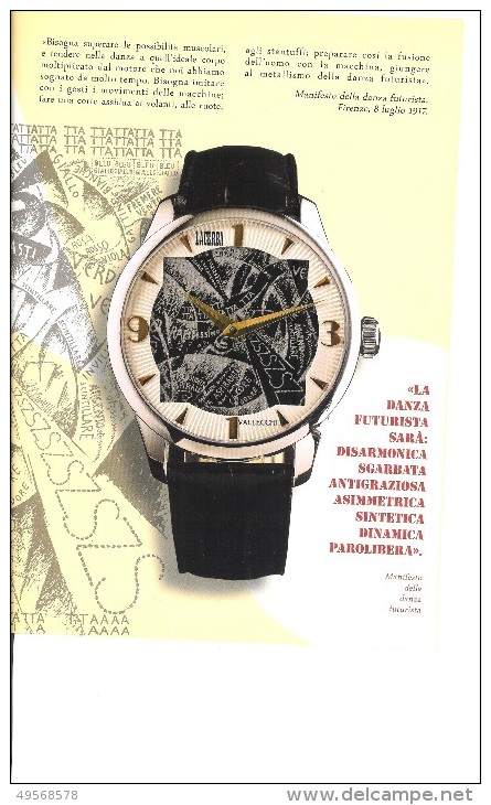 OROLOGIO LACERBA 1913 "ACCIAIO VALLECCHI" - TIRATURA LIMITATA E NUMERATA: N°.054/319 - - Watches: Top-of-the-Line
