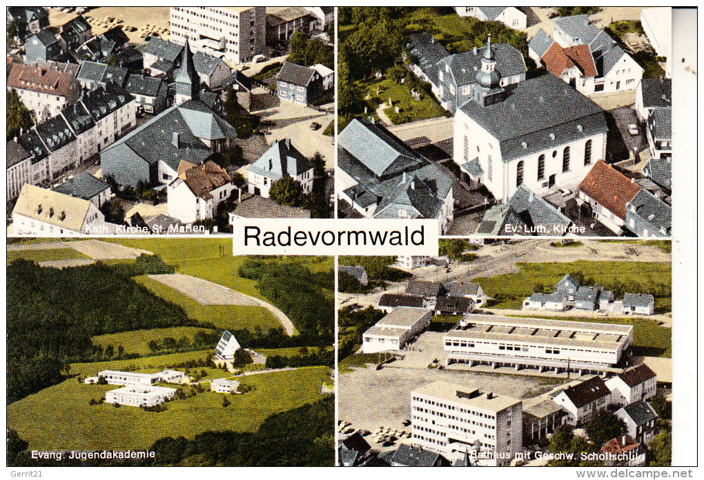 5608 RADEVORMWALD, Mehrbild Luftaufnahmen - Radevormwald