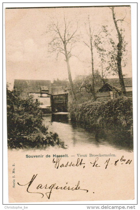 Hasselt, Vieux Broeckermolen Watermolen, Molen (pk21308) - Hasselt