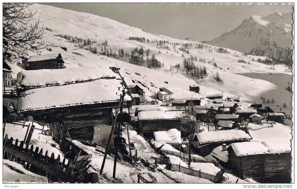 14289. Postal SAINT VERAN (Briançon) Hautes Alpes. La Villeplus Haute De L'Europe - Briancon