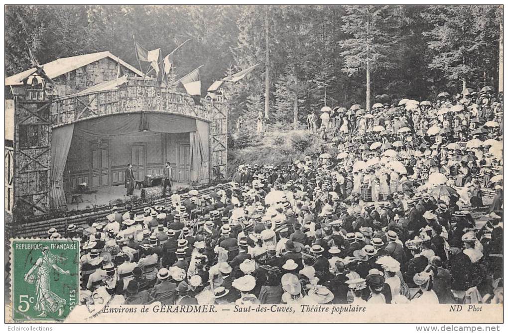 Gérardmer     88     Saut Des Cuves.  Théatre Populaire - Gerardmer