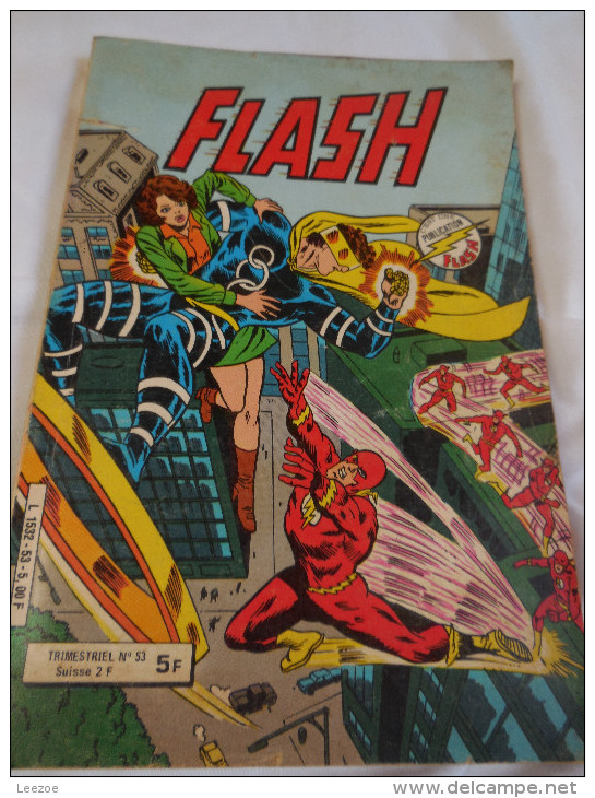 Flash (2ème Série) : N° 53, Patins Et Anneaux Pour Flash - Flash
