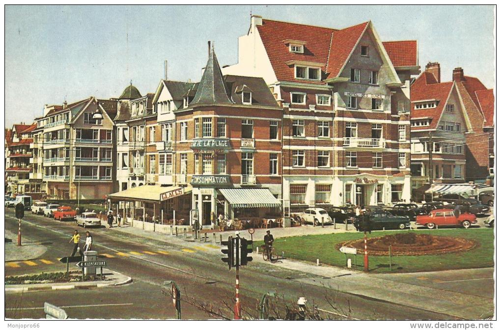 CPM De Coq Sur Mer (Belgique) Place Léopold Et Route Royale - Oostende