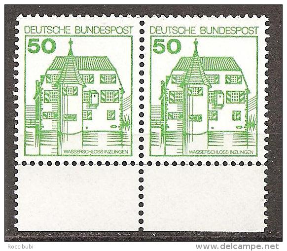 = BRD 1980 - Michel 1038/1038 ** = - Zusammendrucke